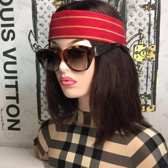 New Authentic Saint Laurent Havana SLM8 003 Sunglasses - Picture 1 of 15